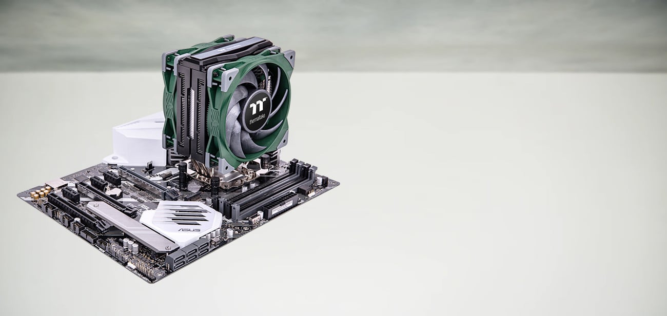 TOUGHAIR 510 Racing Green CPU Cooler